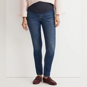 Madewell: Maternity Over-The-Belly High-Rise Skinny Jeans in Smithley Wash